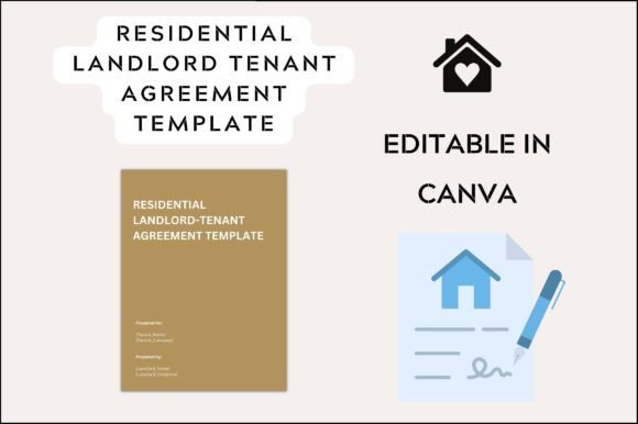 10 Pages Landlord Tenant Agreement Graphic Template