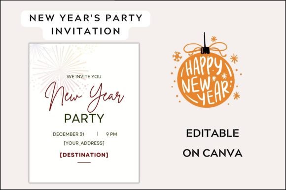 2023 NewYear Invite Card Review for Graphics and Graphic Templates