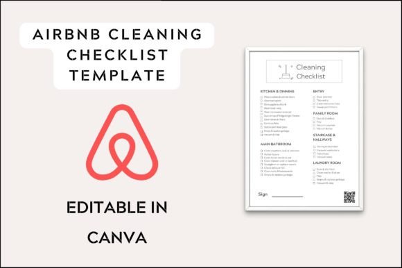 Airbnb Cleaning Planner Template Review for Embroidery