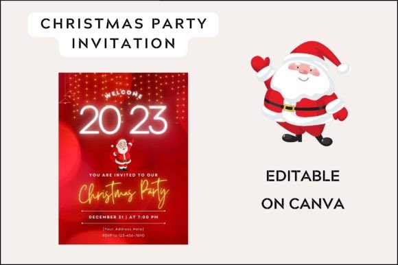 Christmas Party Invitation: A Graphics Review for Sellers