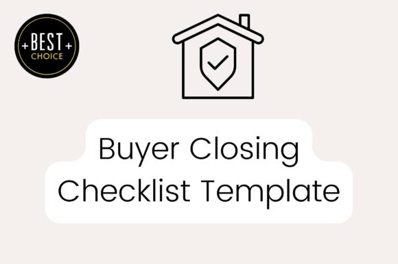 Closing Checklist Graphics for Modern Brand Identity