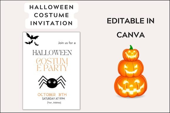 Halloween Party Invite Printable: Graphics & Freebies Review