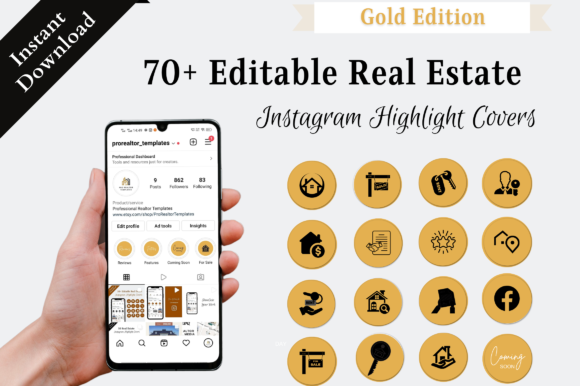 Instagram Highlight Covers - Realtors for Modern Graphics