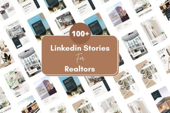 Linkedin Stories Templates for Realtor: Essential Graphics for Publishers