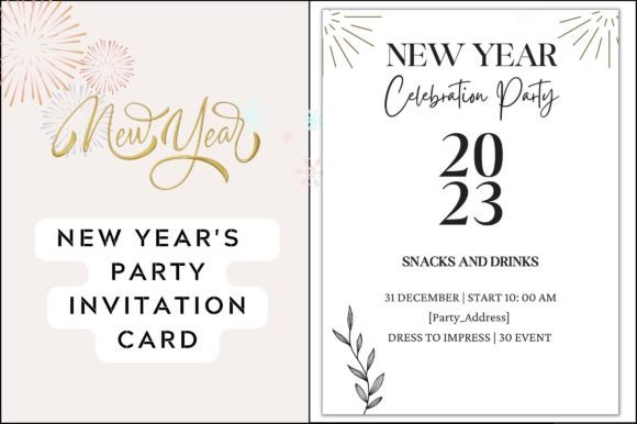 New Year Party Invite Premium: A Designer's Review of Graphics and Freebies