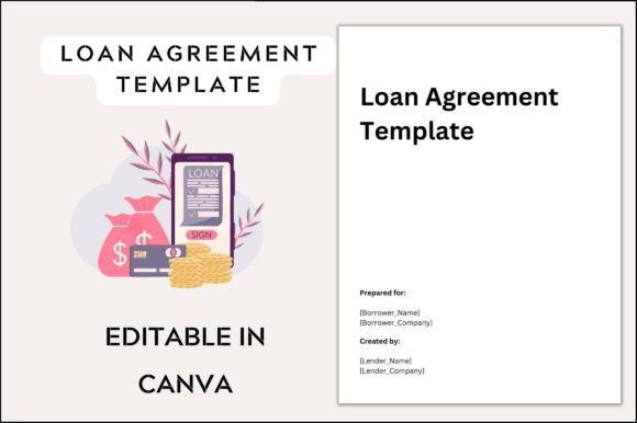 Personal Loan Agreement Template in Graphic Templates