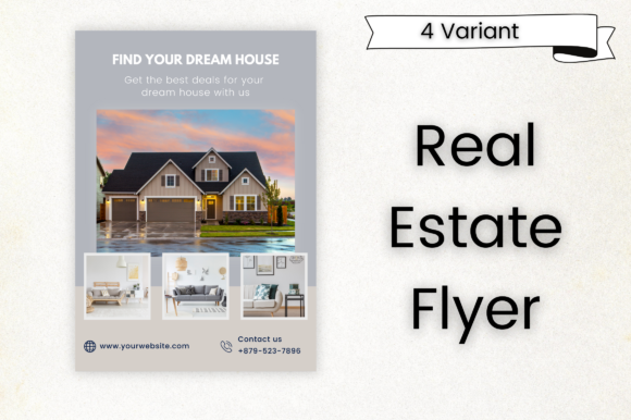 Premium - Modern Real Estate Flyers for Graphic Templates