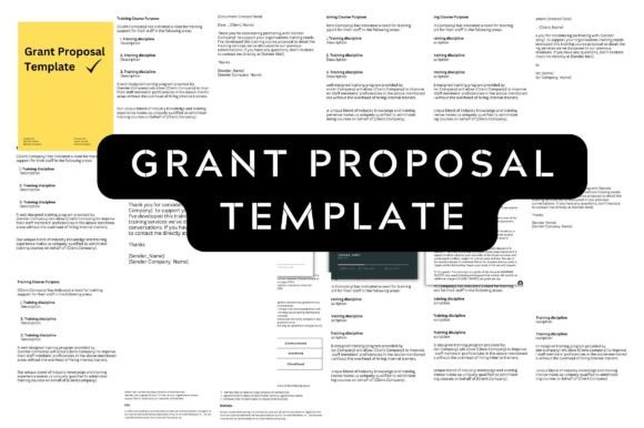 Proposal for Conducting Training Program Graphic Templates