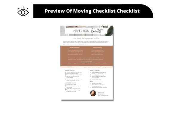 Real Estate House Inspection Checklist Graphics & Freebies