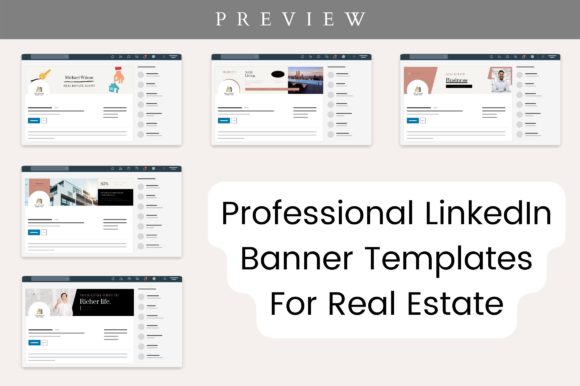 Real Estate LinkedIn Banner Review for Embroidery Use