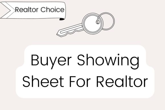 Realtor Buyer Showing Sheet: Essential Graphics for Modern Graphic Templates