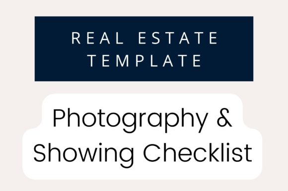 Realtor Estate - Photography Checklist Graphics & Freebies Review