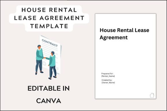 Rental Lease Agreement Graphic Templates
