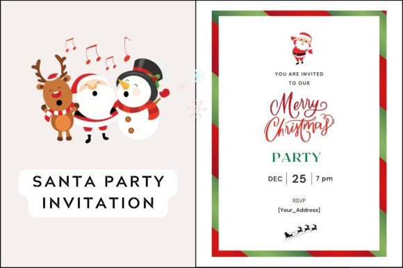 Santa Party Invitation Review: A Smart Graphics Freebies Pick