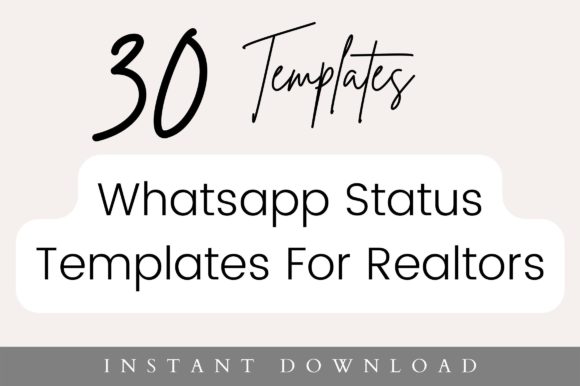 Whatsapp Status Templates for Realtors: Premium Graphics for Branding